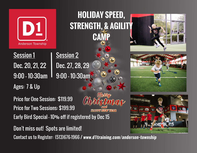 Holiday Speed, Strength, & Agility Camp