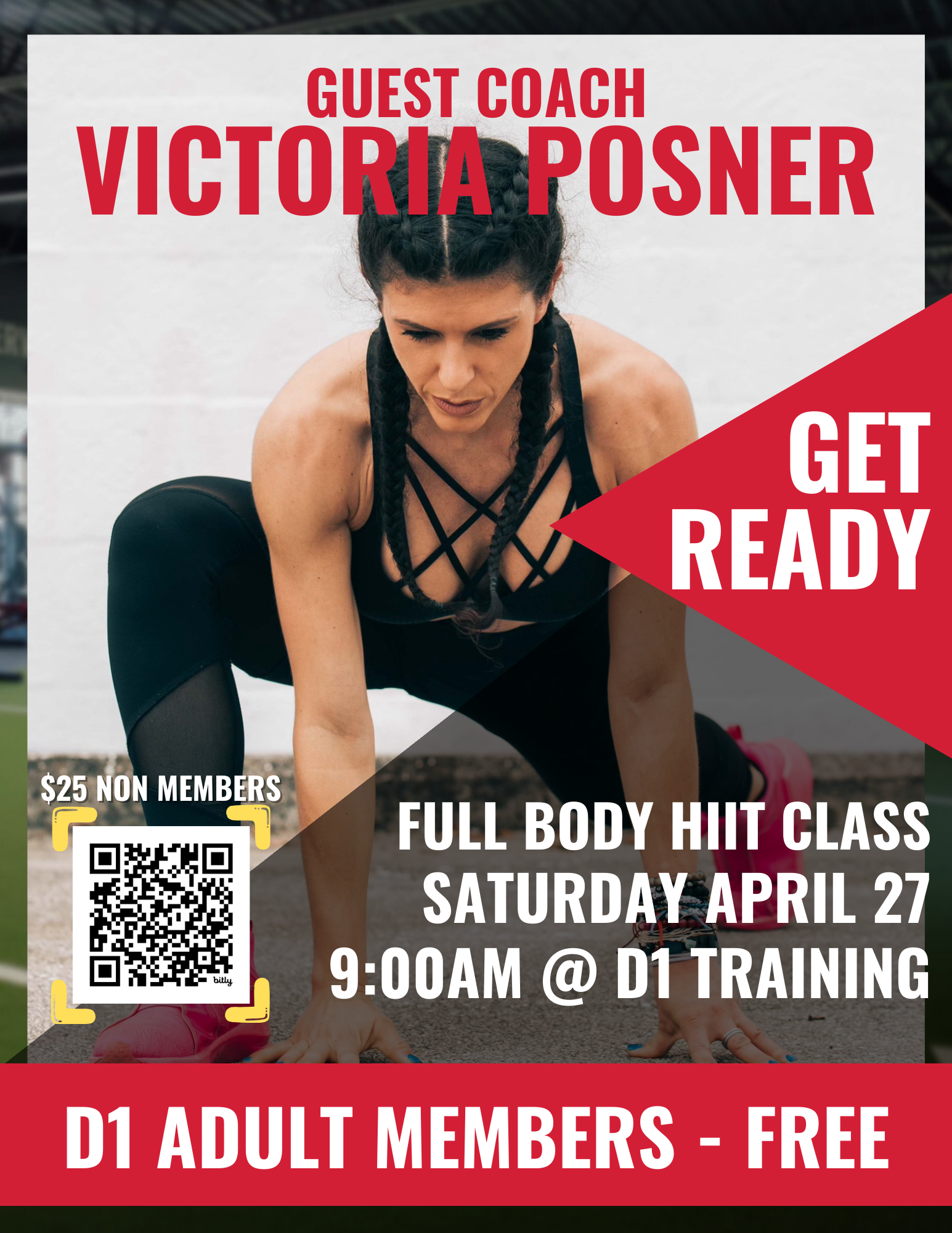 Victoria Posner Full Body Class Flyer