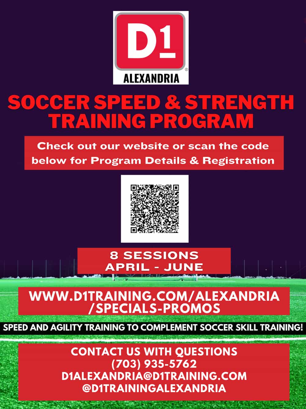d1 soccer speed & strength training program