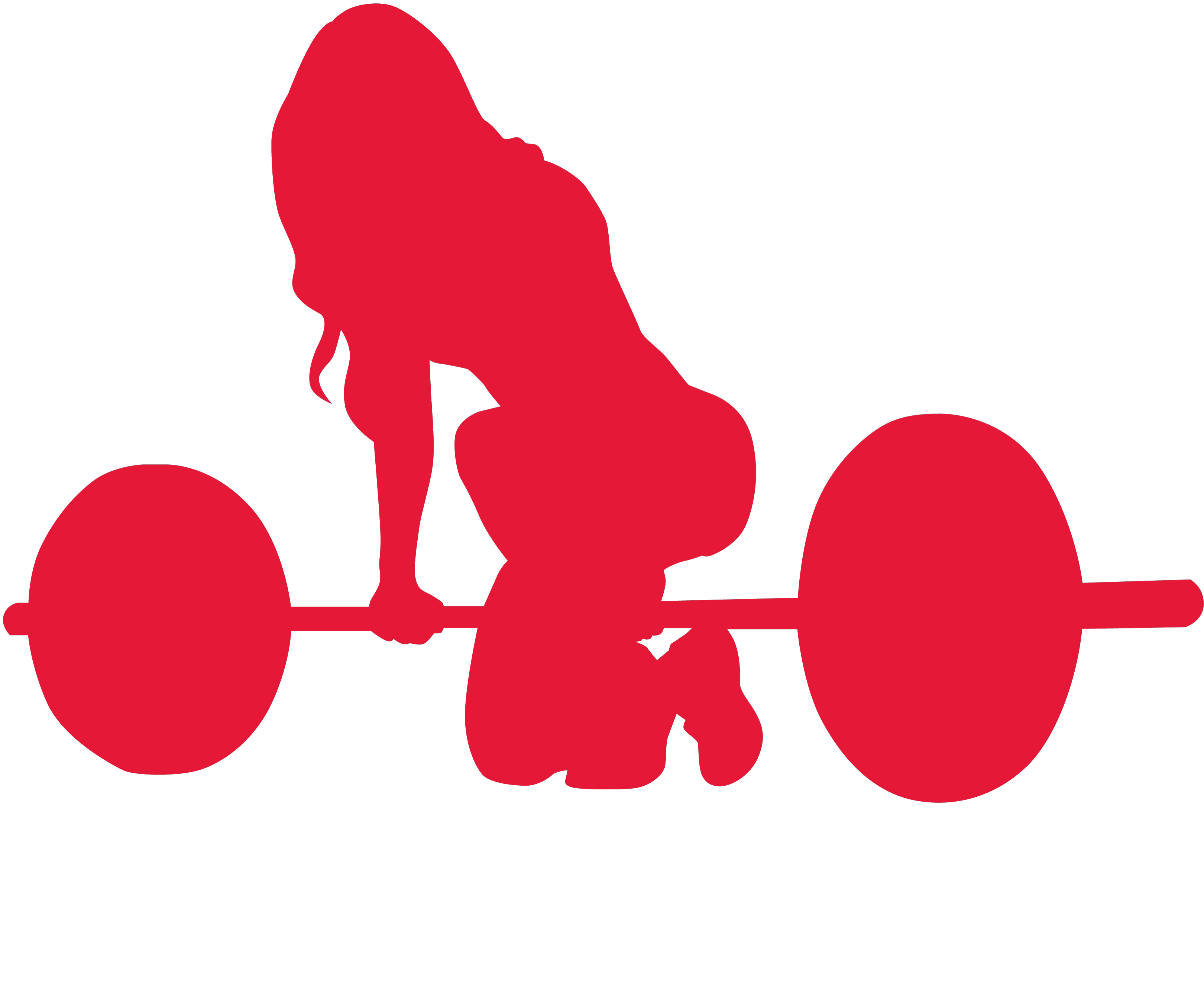 outline of women lifting weights